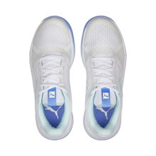 Puma Hallen-Indoorschuhe Accelerate Pro II weiss/hellblau Damen